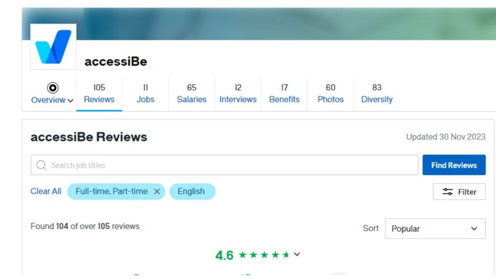 accessibe glassdoor
