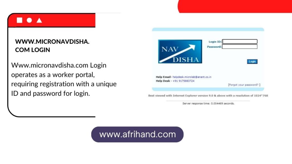 Www.micronavdisha.com Login